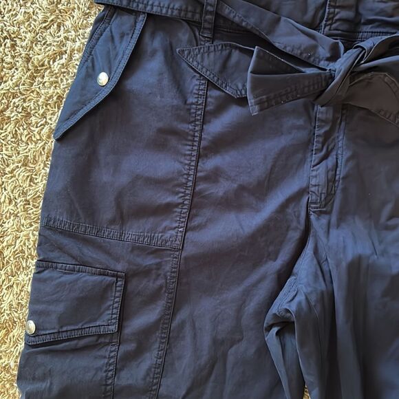 Lauren Ralph Lauren-Cargo Front Tie Pants- Size 20W - Picture 2 of 3